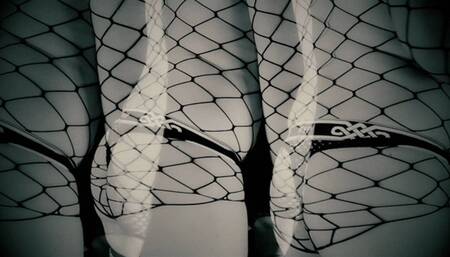 Solo Male Multi Fishnet PMV B&W