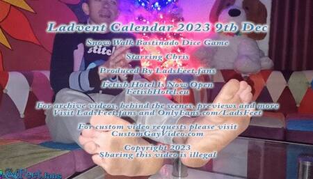 Ladvent Calendar 23 - 9th Dec - Barefoot Snow Bastinado Dice Game