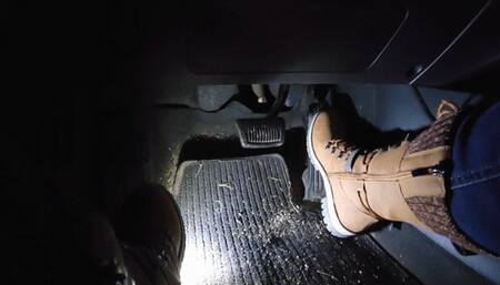 Night Drive on Bumpy Back Roads (Short Clip)