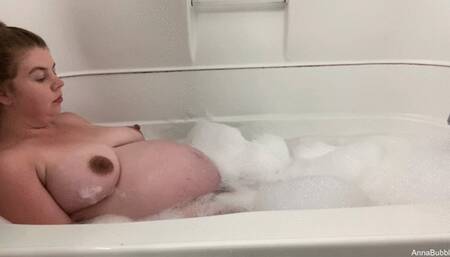 Pregnant in the Bath