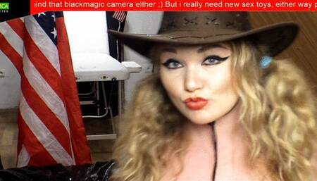 July 4th 2020 Live Deepthroat Cow Girl