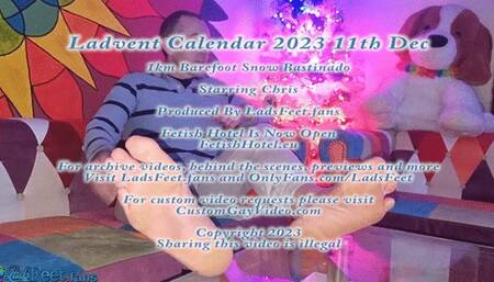 Ladvent Calendar 23 - 11th Dec - 1km Snow Walk Bastinado