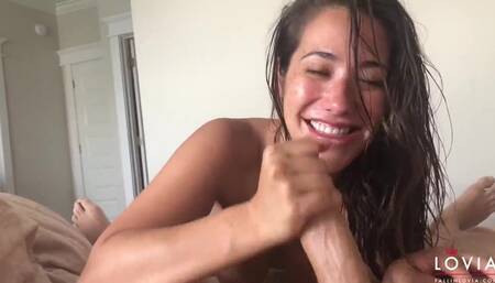 Eva Lovia Nude After Shower Blowjob Video Leaked