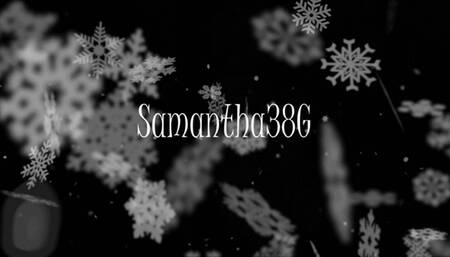 Samantha 38g live cam show recording big titty tease & orgasm show-WMV