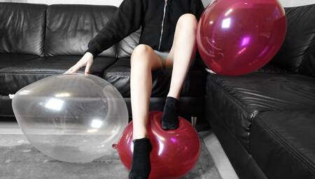 stinky & sweaty feet balloon burst part 2