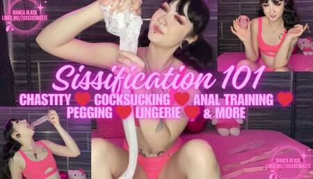 SISSIFICATION 101: Cocksucking, Lingerie, Chastity, & More
