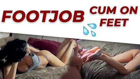 Post Date Footjob 4k