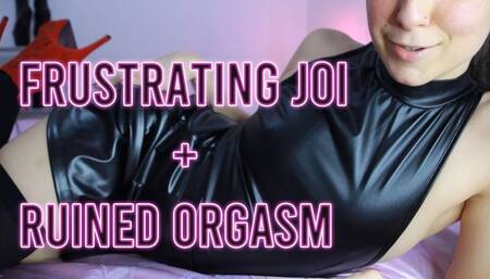 Ruined orgasm JOI for beta losers