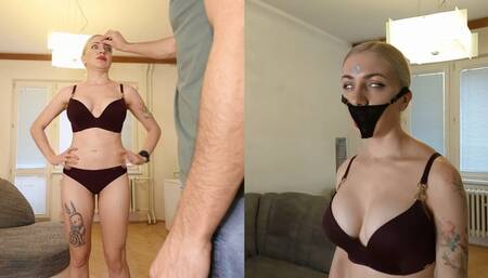 Katya comes to a photo shoot and gets microchipped