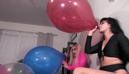Galas & Sushii: Sushii's Big Balloons Surprise Masspop & B2ps - HD 1080p mp4