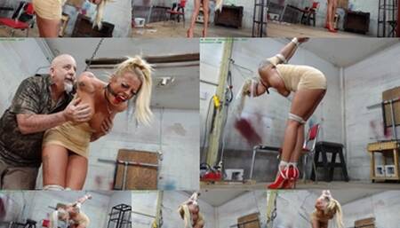 Busty blonde endures a strict strappado (MP4 SD 3500kbps)