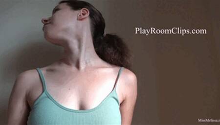 Sexy Throat In The Morning Light - HD