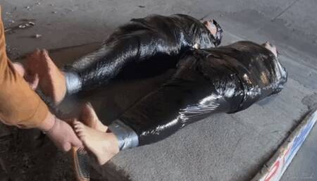 Innocent Urbex explorers got trapped and tickled