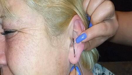 Pierce stepmom's ears WMV