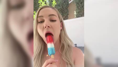STPeach Popsicle Blowjob Outdoors Video Leaked