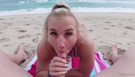 Abby Lynn Public Sex On The Beach PPV Video Leaked