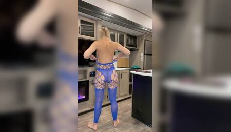 Vicky Stark Mesh Mini Dress Try On Haul Video Leaked