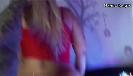 Hot Blonde Gave Her Pussy as Christmas Gift Full Video