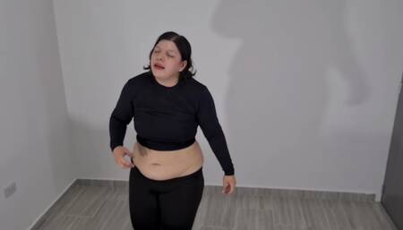 Workout and Belly Fetish