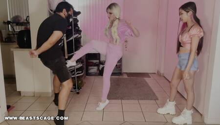 Hot Findom Brats Destroy Innocent Balls