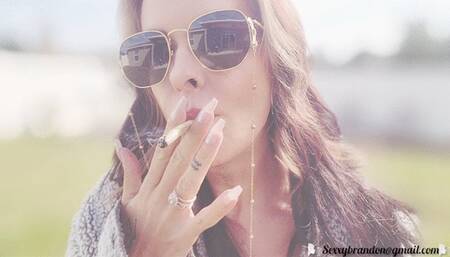 Smoking Mouth Kink with ASMR