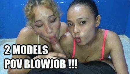 POV THREESOME BLOWJOB 231216B DIANA + SARAI PRATICING INCREDIBLE BLOWJOB TRICKS AND TONGUE MOVES WHILE SUCKING COCK HD MP4