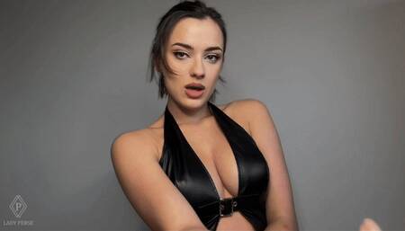 Humiliation and strap-on for small cock loser like you POV