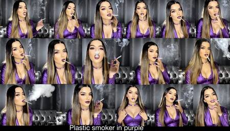 Purple seduction by plastic smoker!