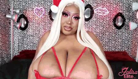 Cumming for Bimbo Claus Big Glossy Kisses