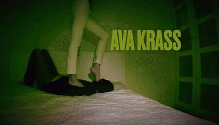 I jump and step on his face, I like it