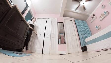 **VR 360** Teased & Devoured By Sexy Alt Giantess Skylar Calico