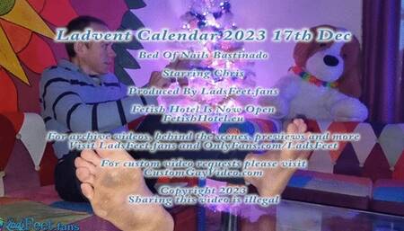 Ladvent Calendar 23 - 17th Dec - Bastinado Bed Of Nails