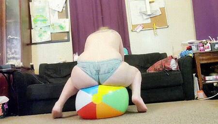 No Pants No Problems Grind on Classic Beach Ball