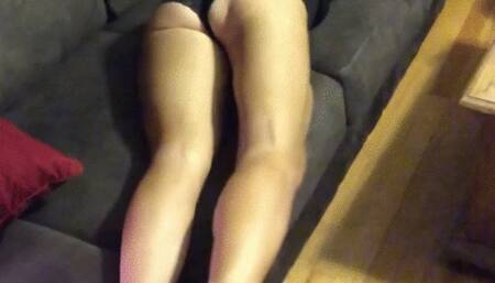 RELAXING IN MY LACE PANTIES