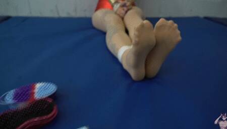 Flash Girl Captured and Tickled