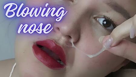 Nose blowing horrible