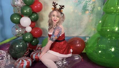 Sit To Pop Big Christmas Balloons