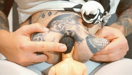 FAT ASS GIANTESS :TRAPPED IN MY BIG FAT BELLY!