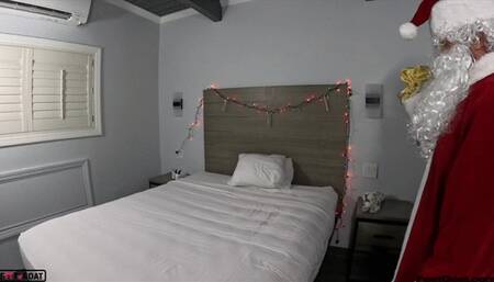 Santa's crazy dream the night before christmas! Starring ThatFootGirl in this epic full body massage, footjob, handjob, and boobjob video with cumshot on her big titties!