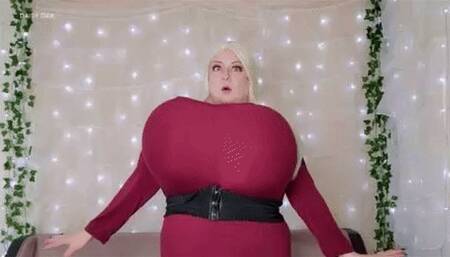 BBW Breast Expansion Machine Gone Wrong *HD