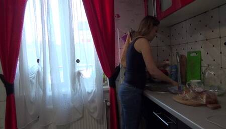 Ruin your jeans and burn them