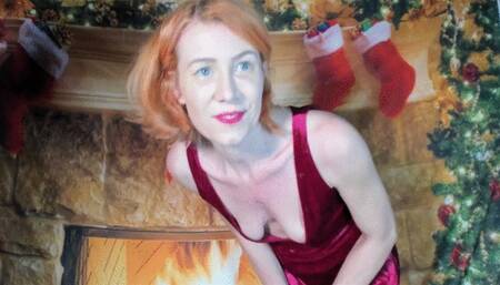 Small tits tease in the Winter