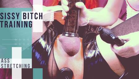 SPITTING CUM inside my SISSY slave's ASS!