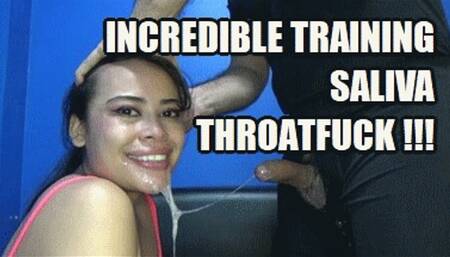 DEEP THROAT SPIT FETISH 231221H VIOLET THROAT FUCKING PRACTICING IN FRONT OF MIRROR SLOPPY DEEPTHROAT HD MP4