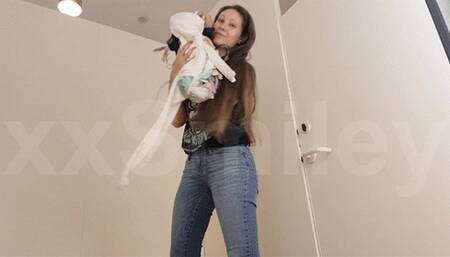 Dressing room at Victoria's Secret