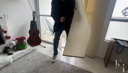 Simona in the Closet: Sneakers, Fur Hoodie & OTM