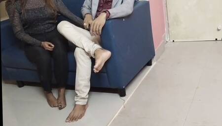 Indian Boss Deeply Satisfied by His Hot & Sexy Stuff