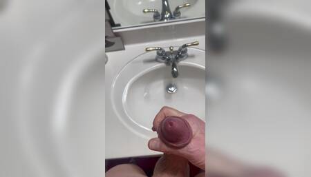 Stroking Huge Dick