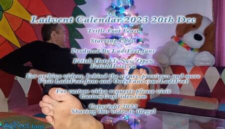 Ladvent Calendar 23 - 20th Dec - Trifle Foot Feast