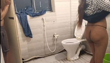 Stepsister in Bathroom
